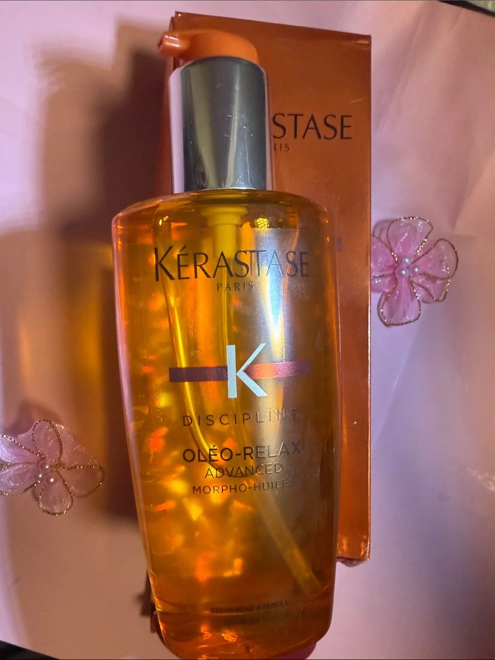 Kerastase Discipline Oleo Relax Advanced Hair Oil -3.4 fl.oz AMAZING! NEW SEALED
